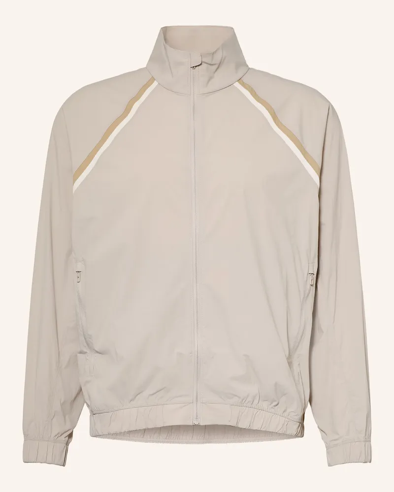LULULEMON Laufjacke Pace Breaker beige Hellgrau