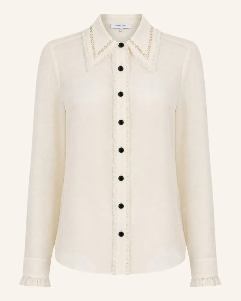 Gerard Darel Bluse Loren beige Creme