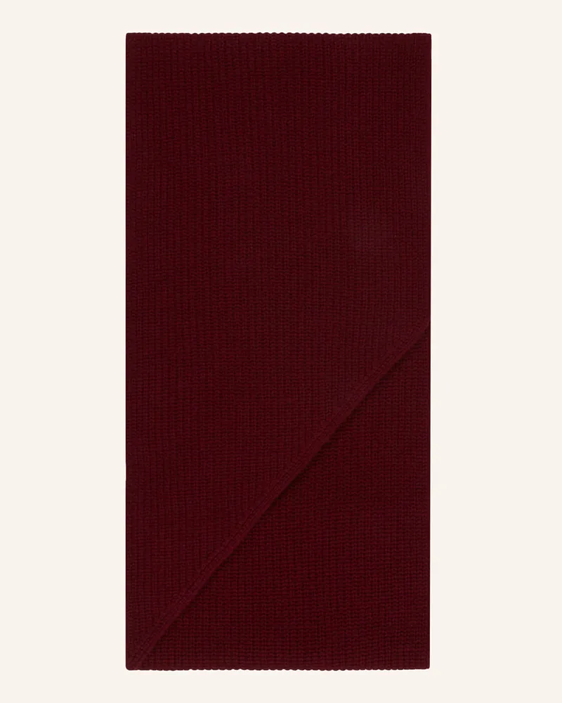 windsor. Cashmere-Schal Dunkelrot