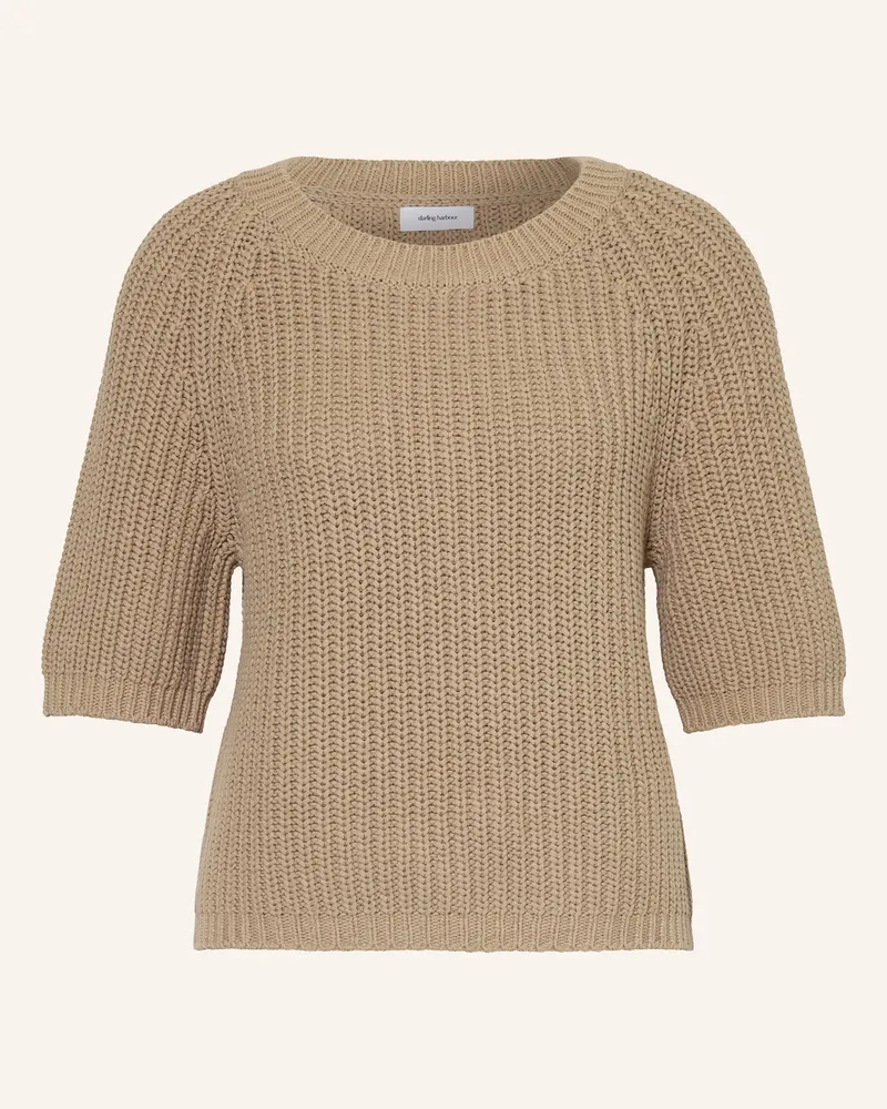 Darling Harbour Strickshirt beige Taupe