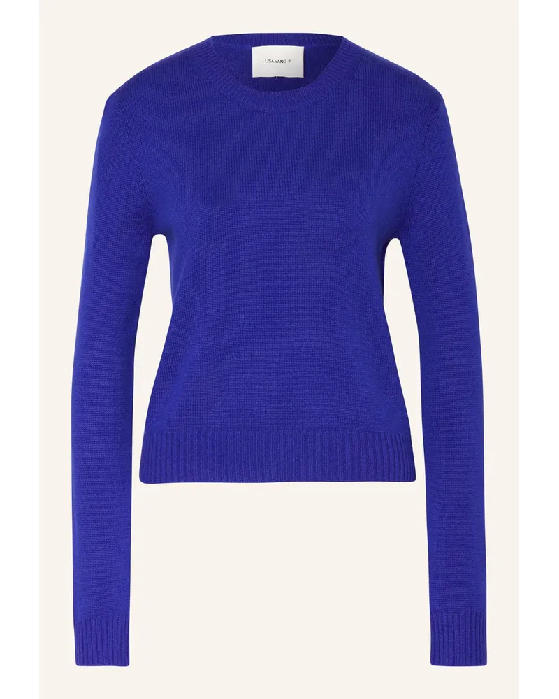 Lisa Yang Cashmere-Pullover MABLE Blau