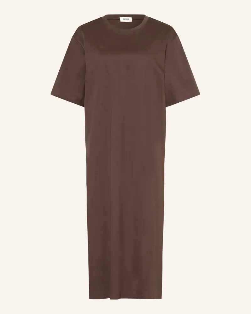 Drykorn Jerseykleid Calanya braun Dunkelbraun