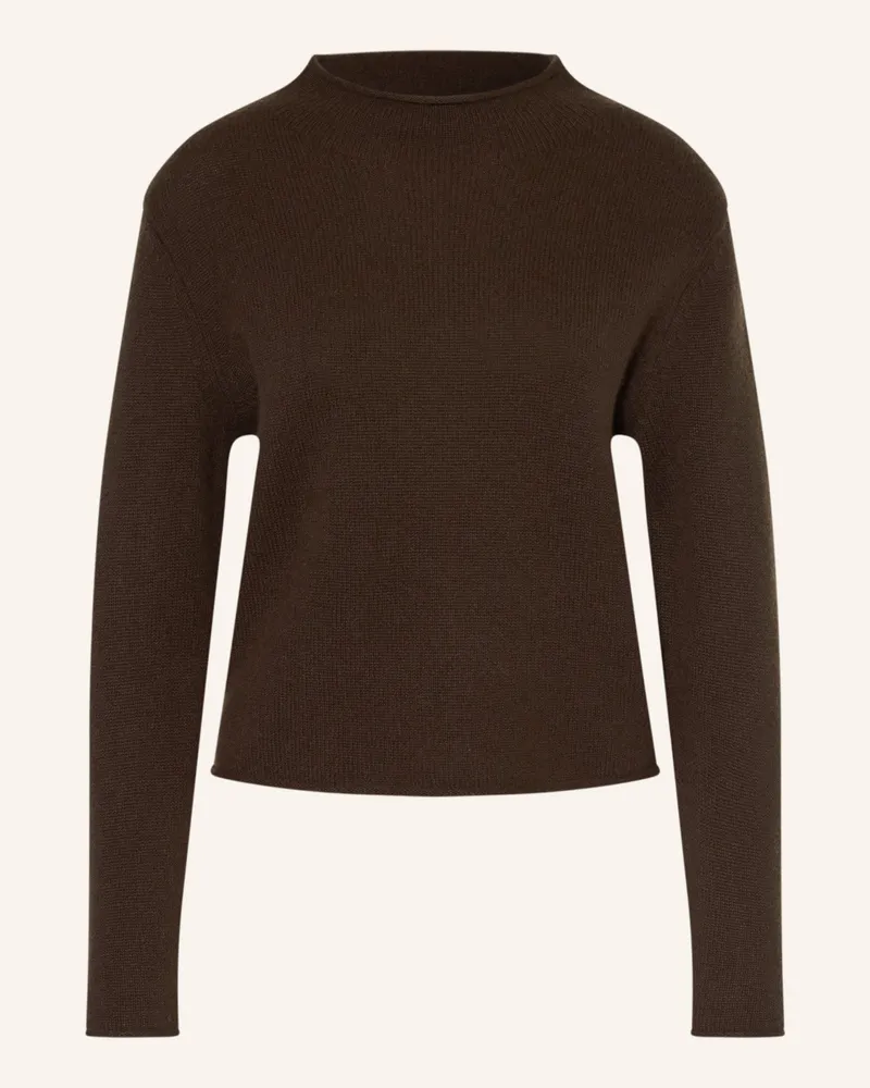 Darling Harbour Cashmere-Pullover braun Dunkelbraun