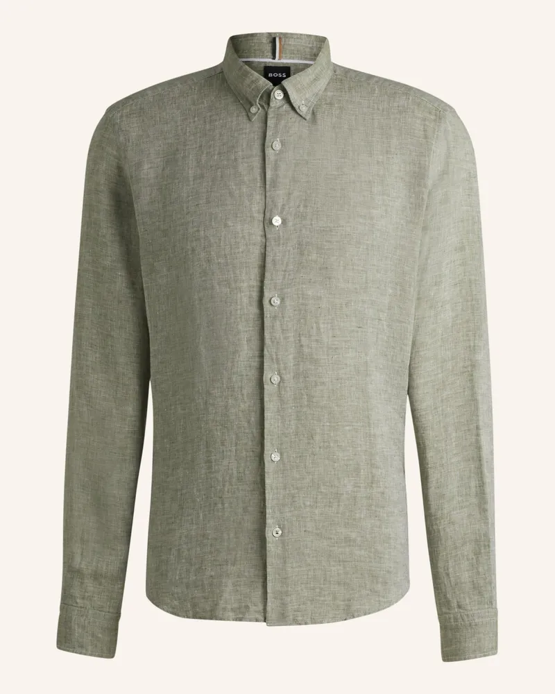 HUGO BOSS Casual Hemd C-LIAM-S-BD-C1-243 Regular Fit Grün