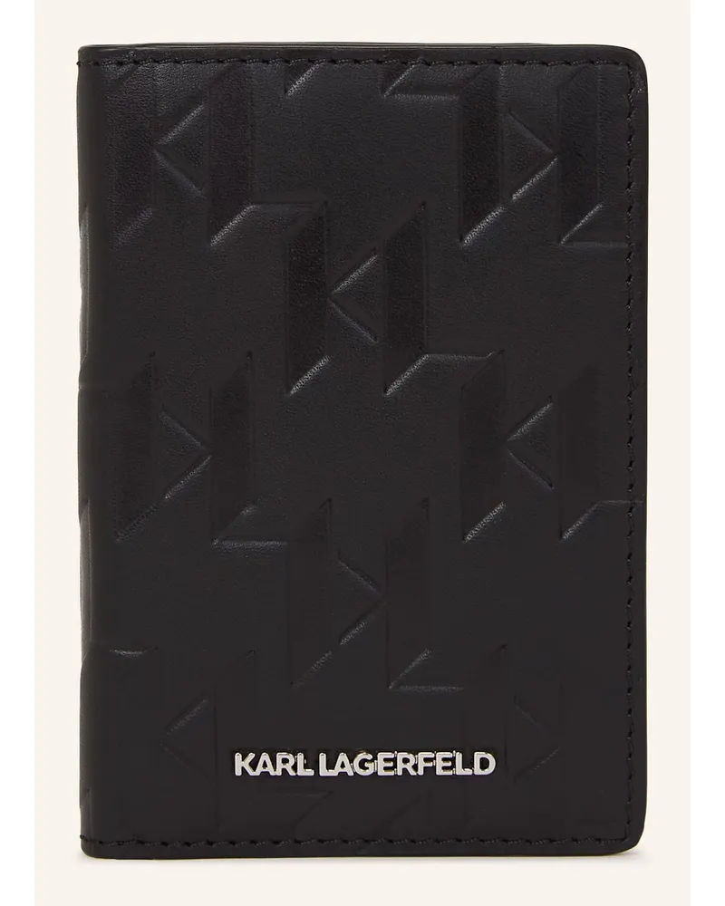 Karl Lagerfeld Kartenetui Schwarz