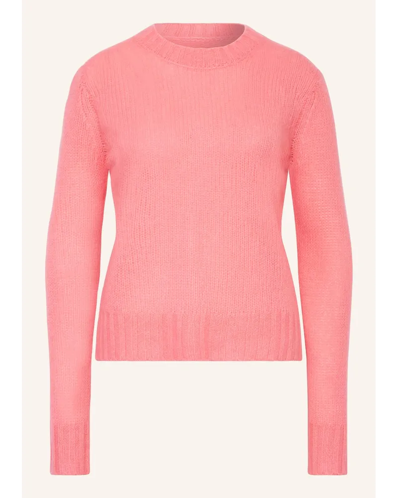 Mrs & HUGS Pullover mit Cashmere Rosa