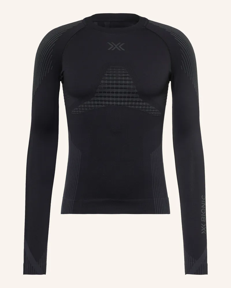 X-Bionic Funktionswäsche-Shirt Invent schwarz Schwarz