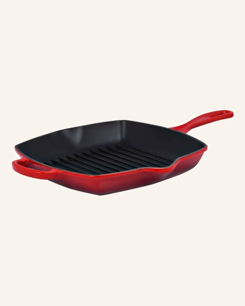 Le Creuset Grillpfanne Signature rot Rot
