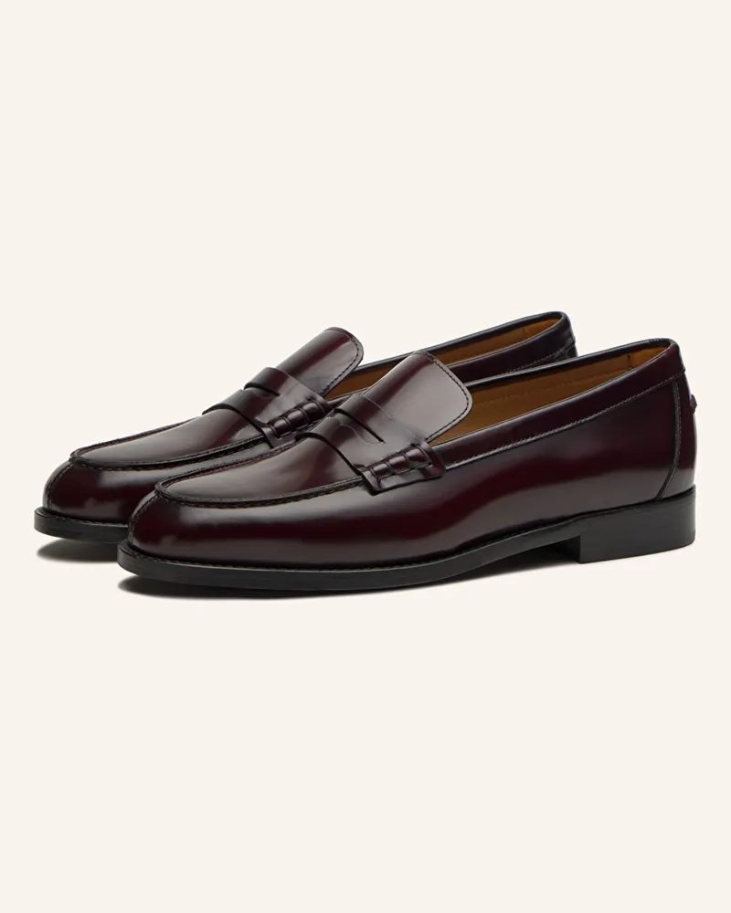 Lottusse Mokassin Chris rot Rot