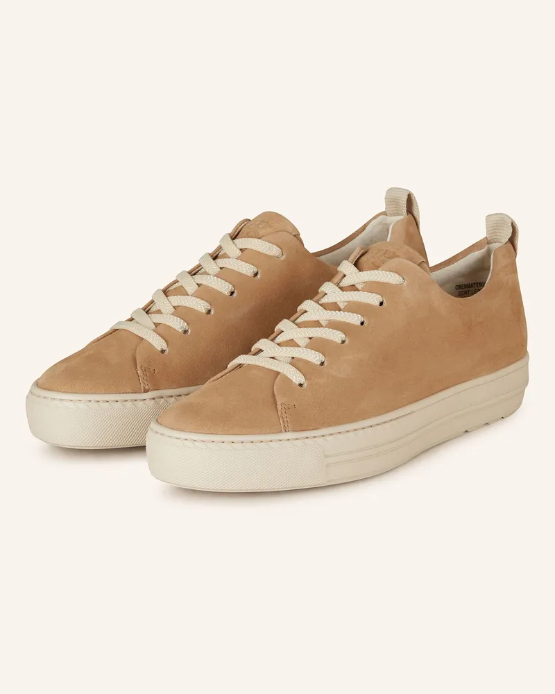 paul green Sneaker Camel
