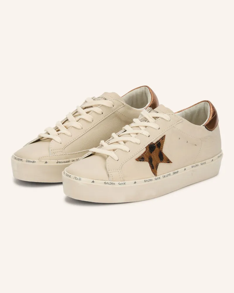 Golden Goose Sneaker Hi Star beige Creme