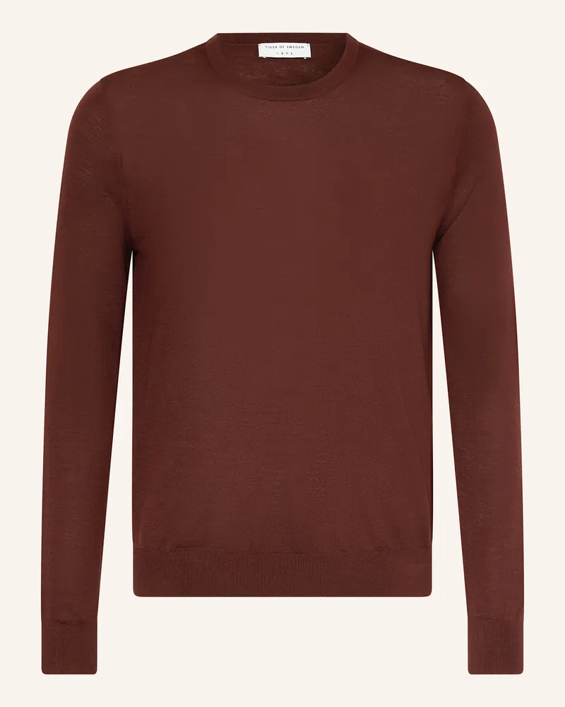 Tiger of Sweden Pullover CONNOR Dunkelrot