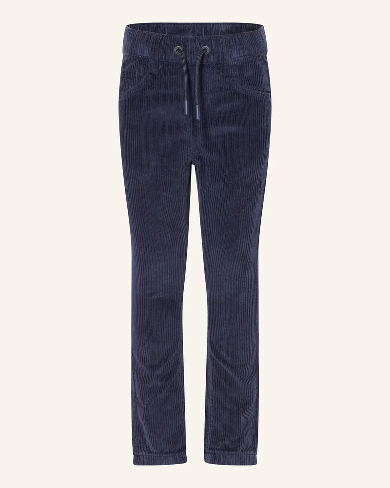 S.Oliver Cordhose blau Dunkelblau