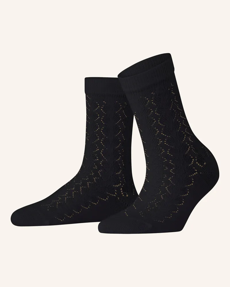 Falke Socken Softmerino Mit Merinowolle schwarz 3000