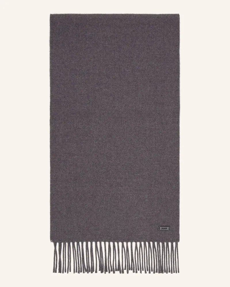 HUGO BOSS Schal Naster grau Dunkelgrau