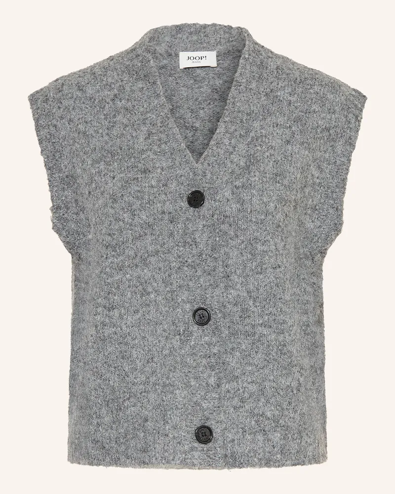 JOOP! Strickweste Kirra grau Grau