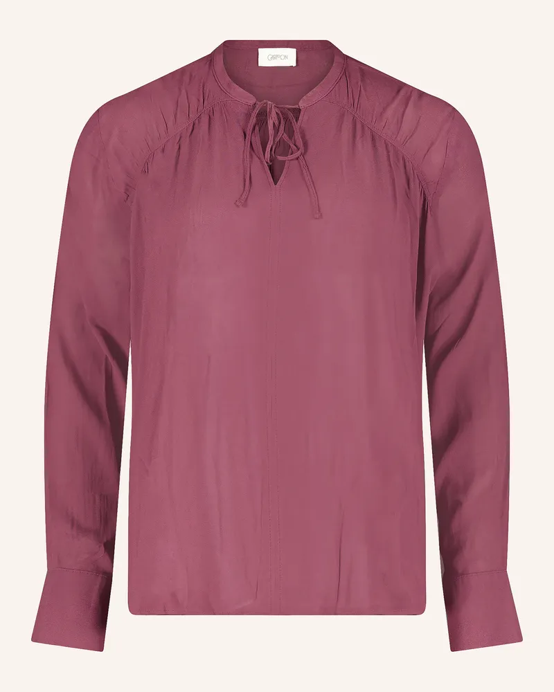 Cartoon Blusenshirt rot Dunkelrot