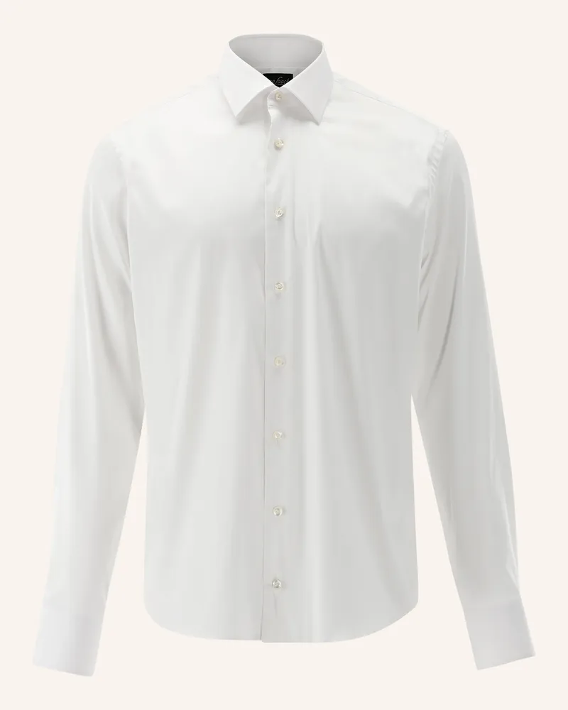 van Laack Hemd Slim Fit weiss Weiss