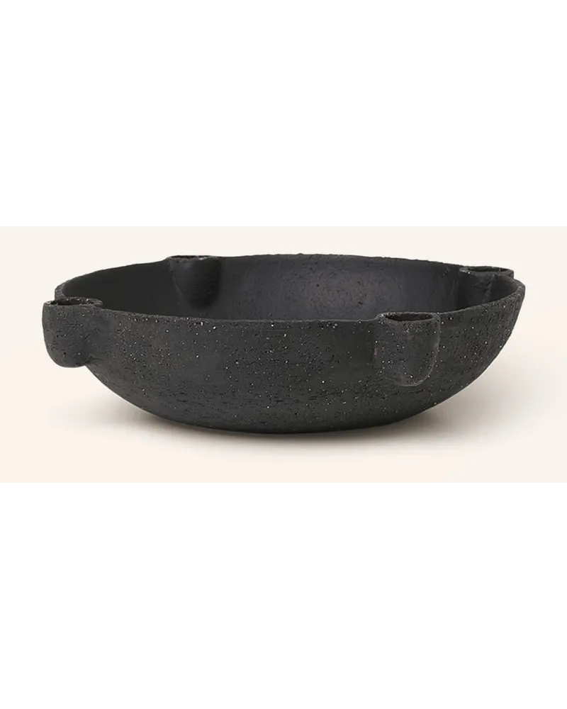 ferm LIVING Kerzenhalter BOWL L Grau