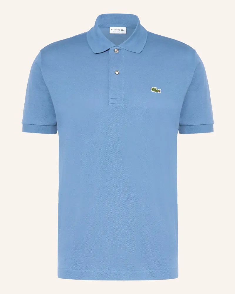 Lacoste Piqué-Poloshirt Classic Fit Blau