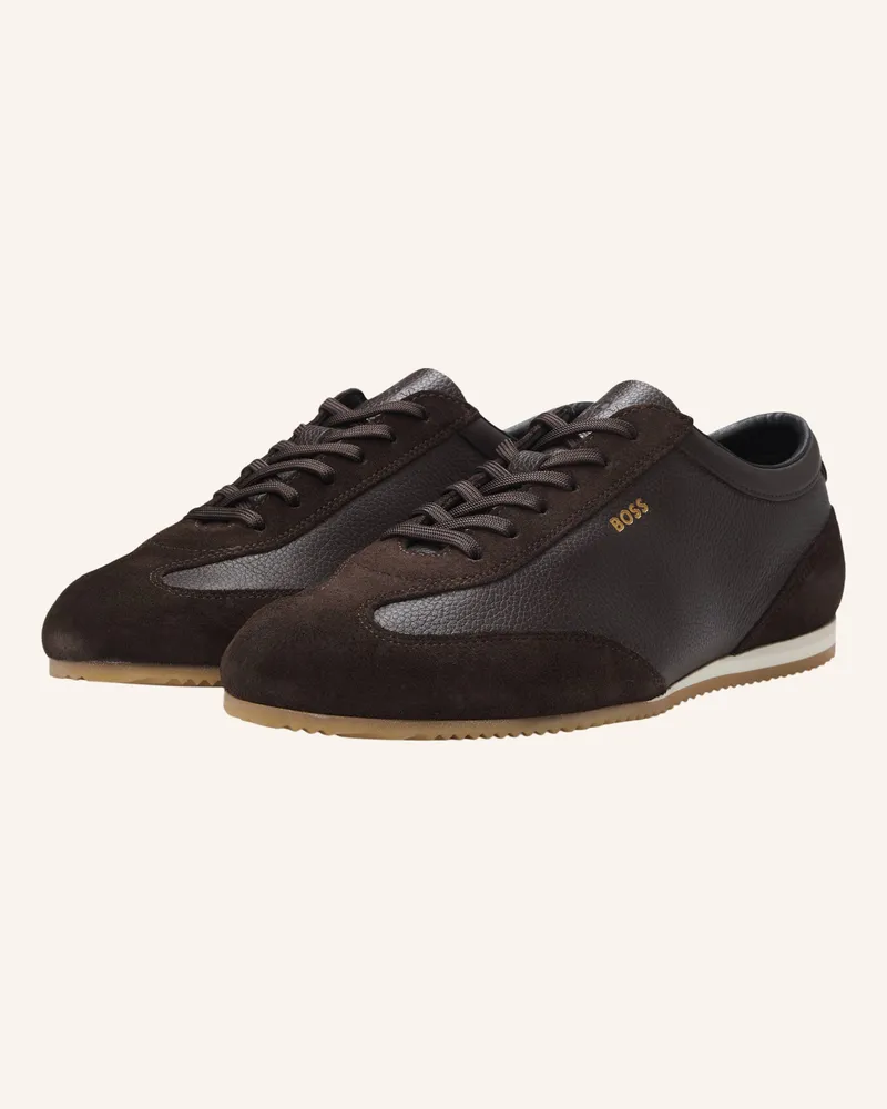 HUGO BOSS Trainers Lineor_Lowp_Sdtb braun Dunkelbraun