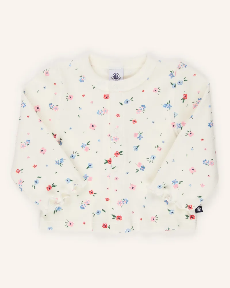 Petit Bateau Sweatjacke Weiss