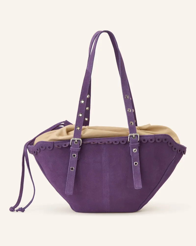 NÚNOO Beuteltasche Nora Scale Small lila Lila