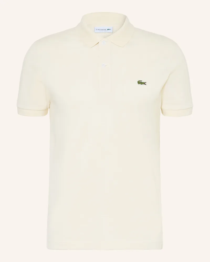 Lacoste Piqué-Poloshirt Slim Fit beige Ecru