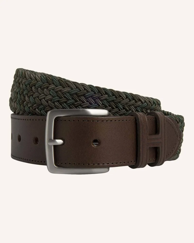 Hackett Flechtgürtel Beige
