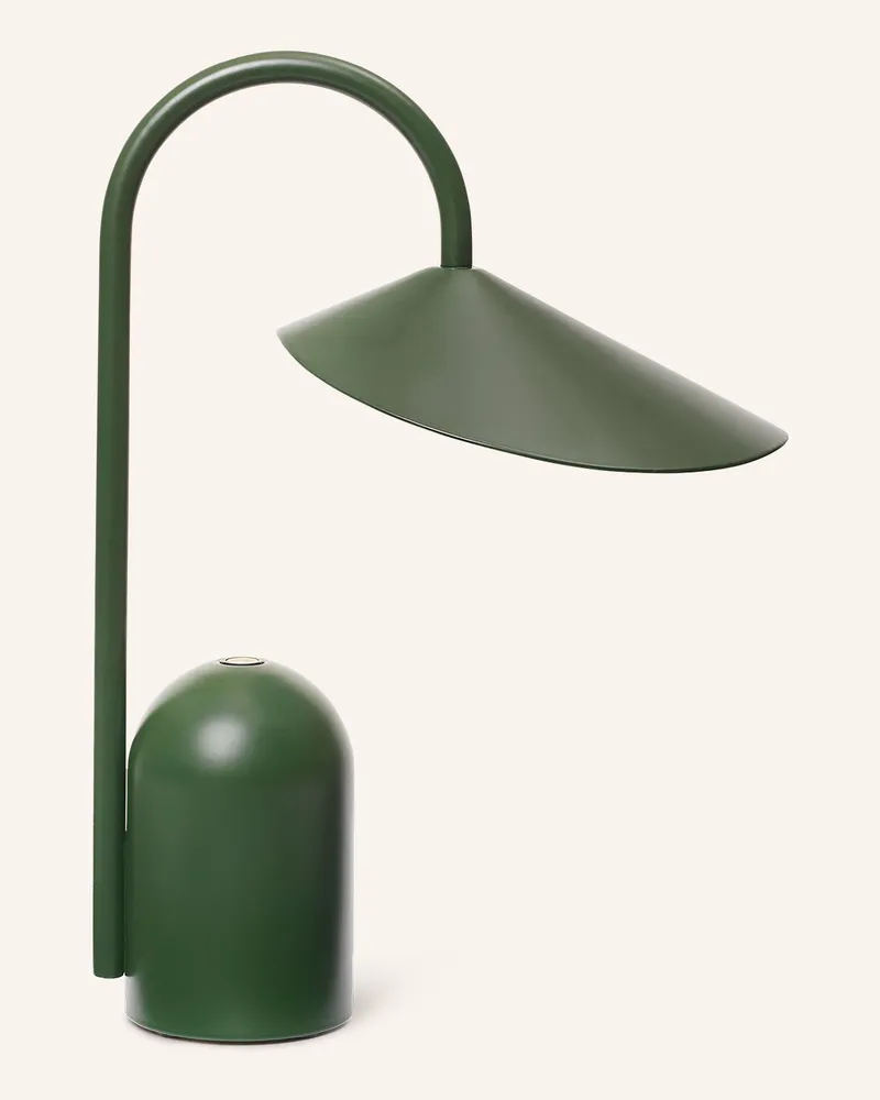 ferm LIVING Tischleuchte Arum gruen Oliv