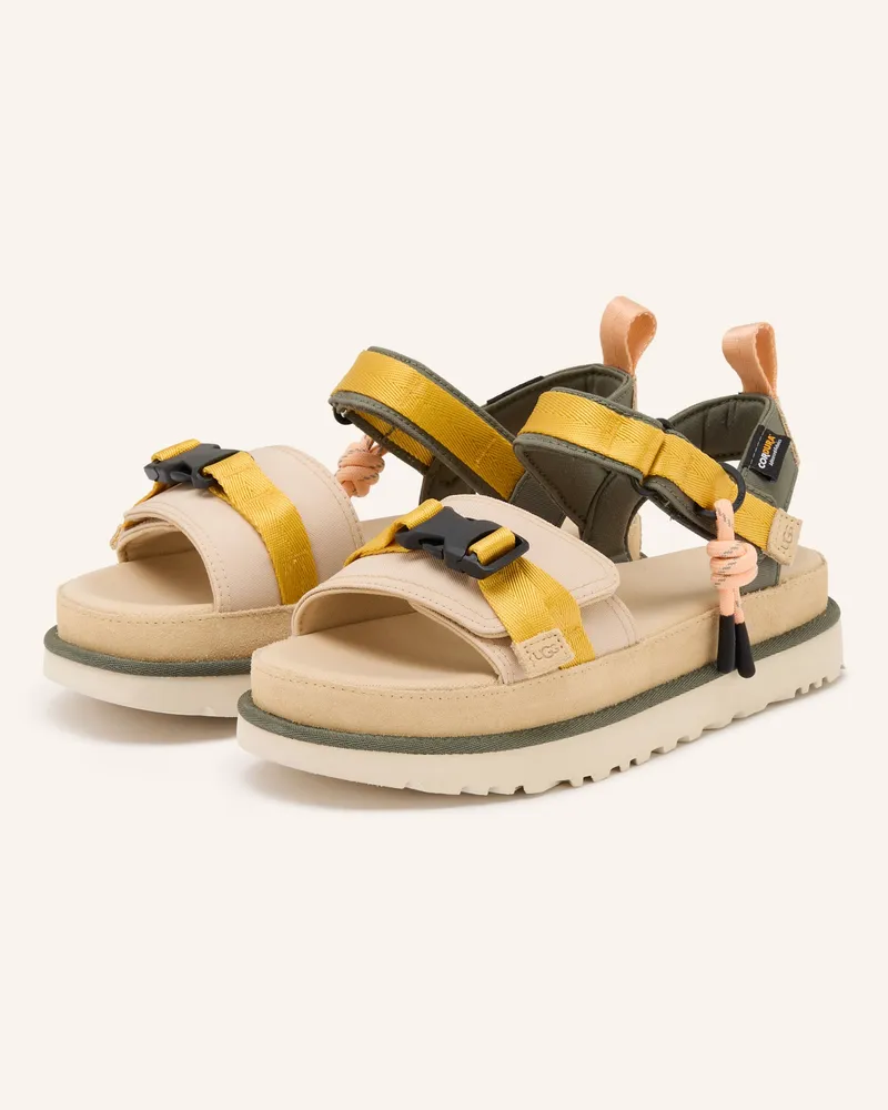 UGG Plateau-Sandalen Goldenstar Wildwood beige Beige