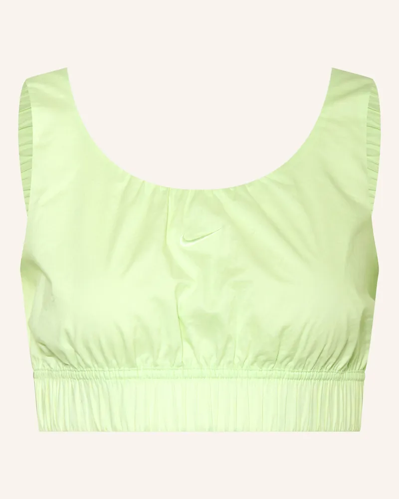 Nike Cropped-Top Chill gruen Hellgrün