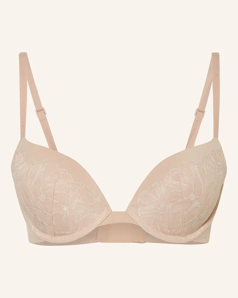 Calvin Klein Push-Up-Bh Perfectly Fit Lace beige Nude