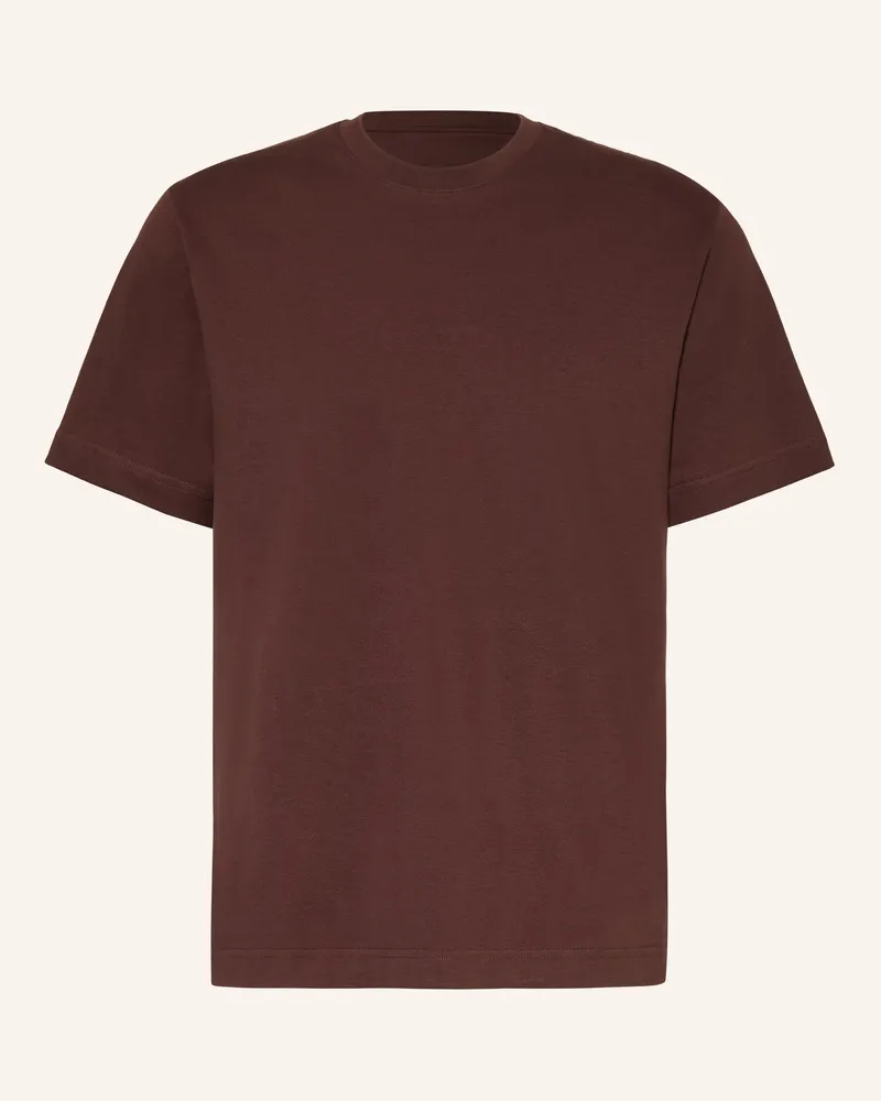 Arket T-Shirt Dunkelbraun