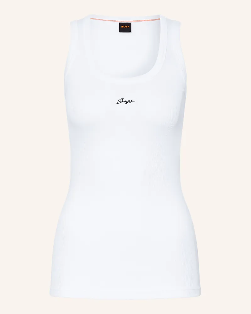 HUGO BOSS Top Ematite weiss Weiss