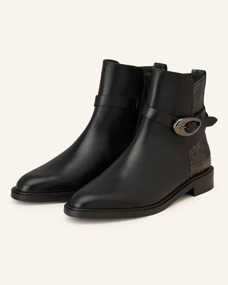 Pertini Stiefeletten Schwarz
