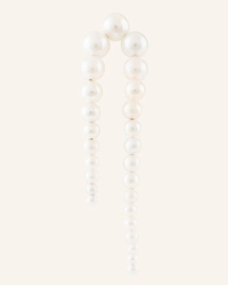 Sophie Bille Brahe Ohrstecker PETIT PERLE NUIT Weiss