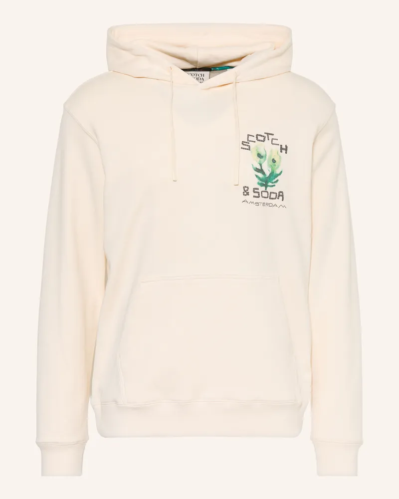 Scotch&Soda Hoodie weiss Creme