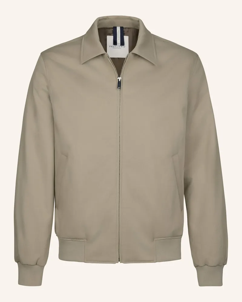 Profuomo Bomberjacke Hellbraun