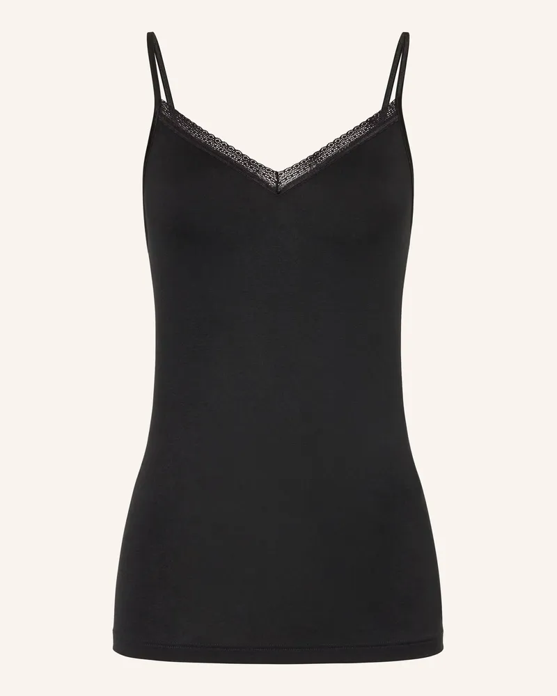 Mey Top Serie MODAL LACE Schwarz