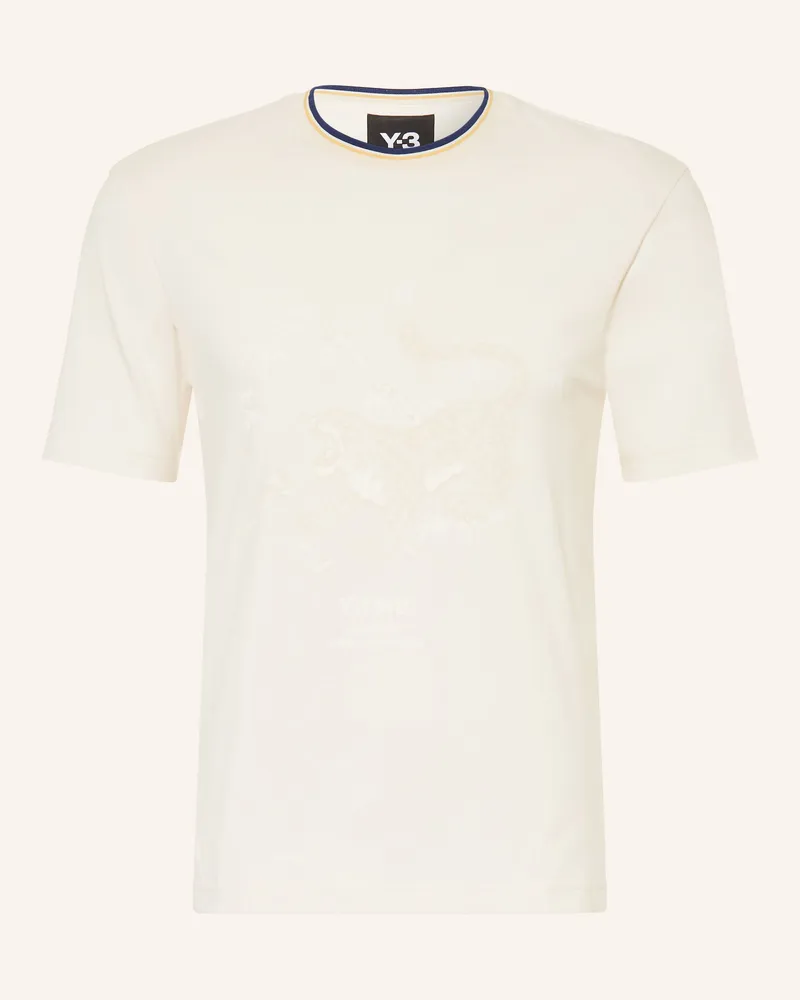 Y-3 T-Shirt Wb y3 Graphic weiss Ecru
