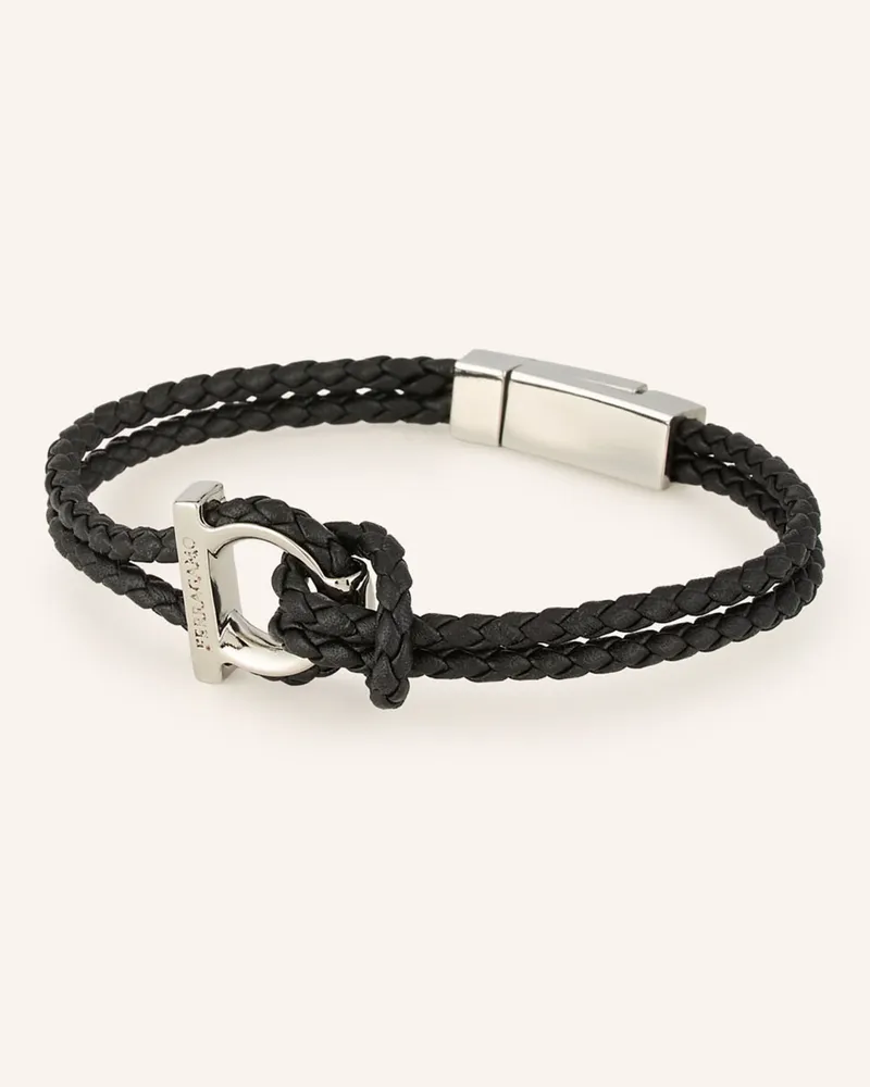 Ferragamo Armband schwarz Schwarz