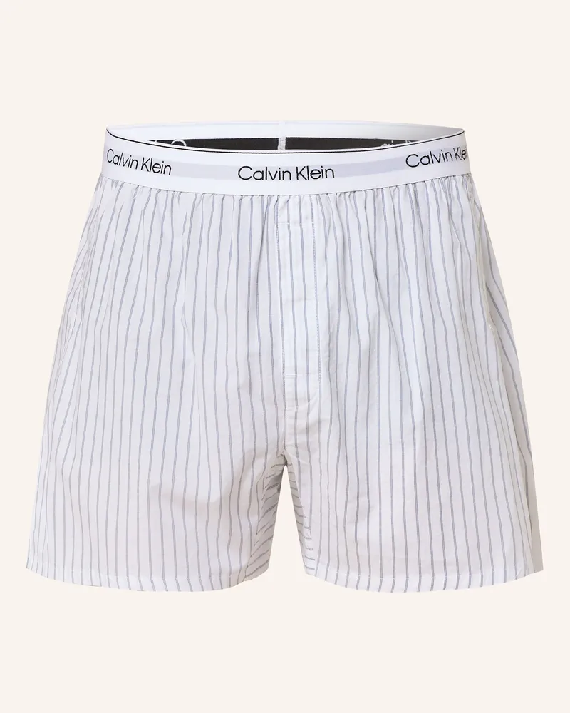 Calvin Klein Schlafshorts Weiss