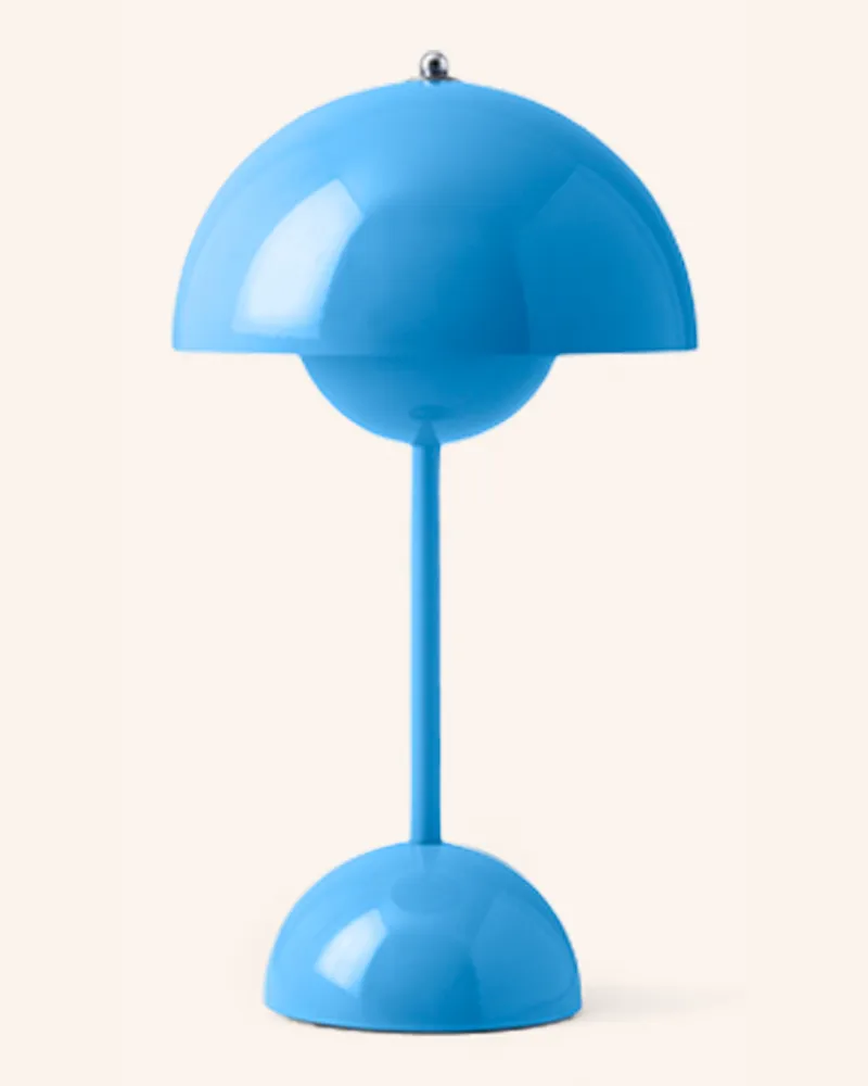 &Tradition Tischleuchte Flowerpot vp9 blau Blau