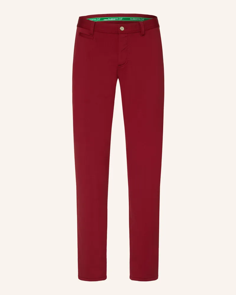 Alberto Golfhose Rookie rot Dunkelrot