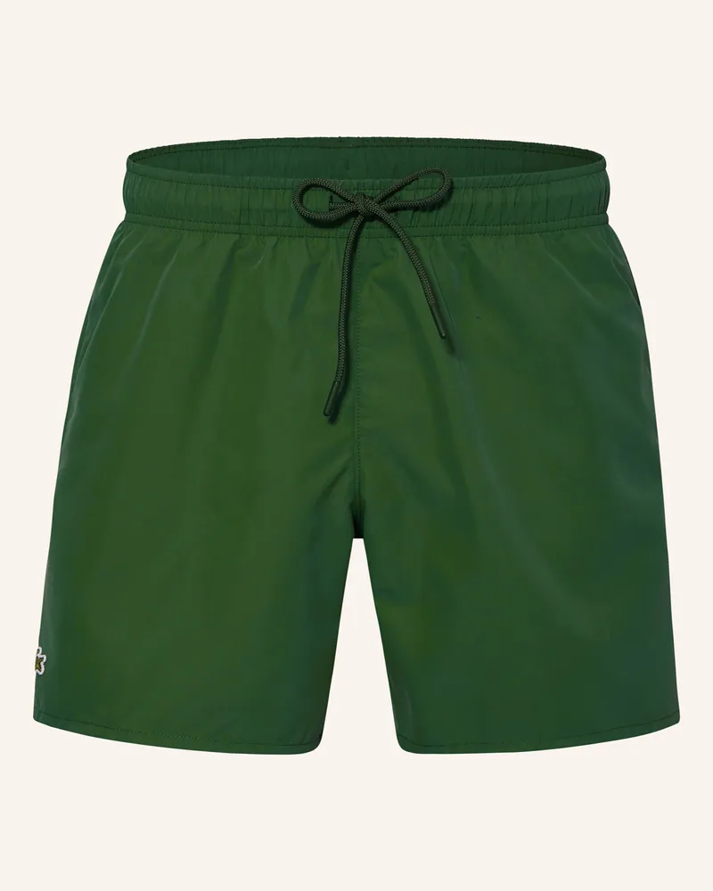 Lacoste Badeshorts gruen Grün