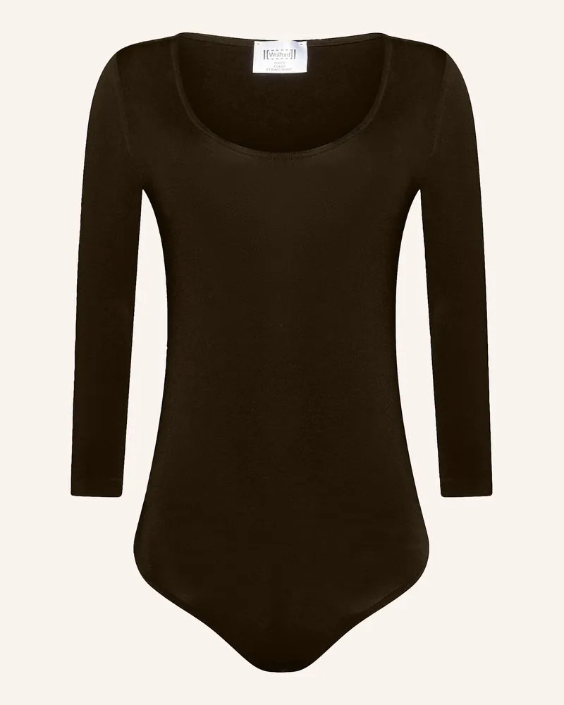 Wolford Body TOKIO STRING BODY Dunkelbraun