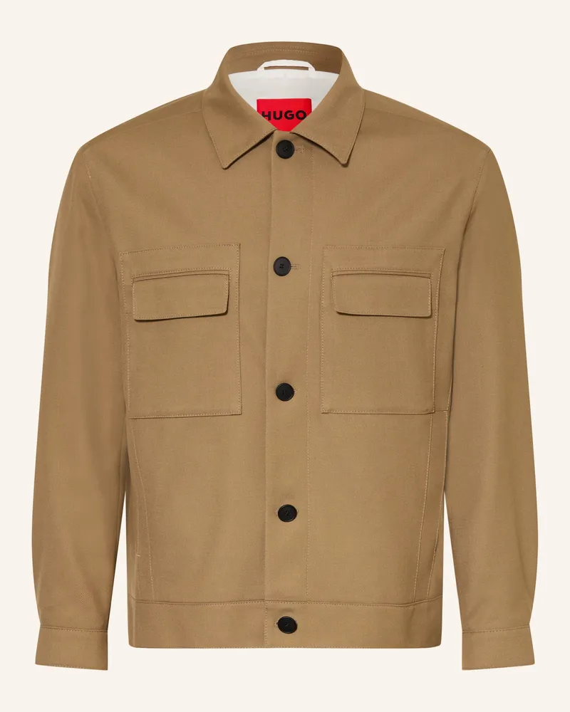 HUGO BOSS Overjacket Juliano beige Camel