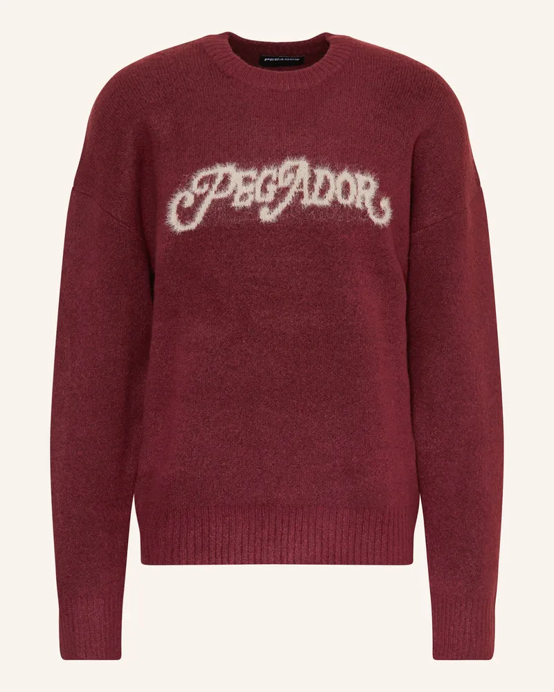 PEGADOR Pullover Nepole rot Dunkelrot