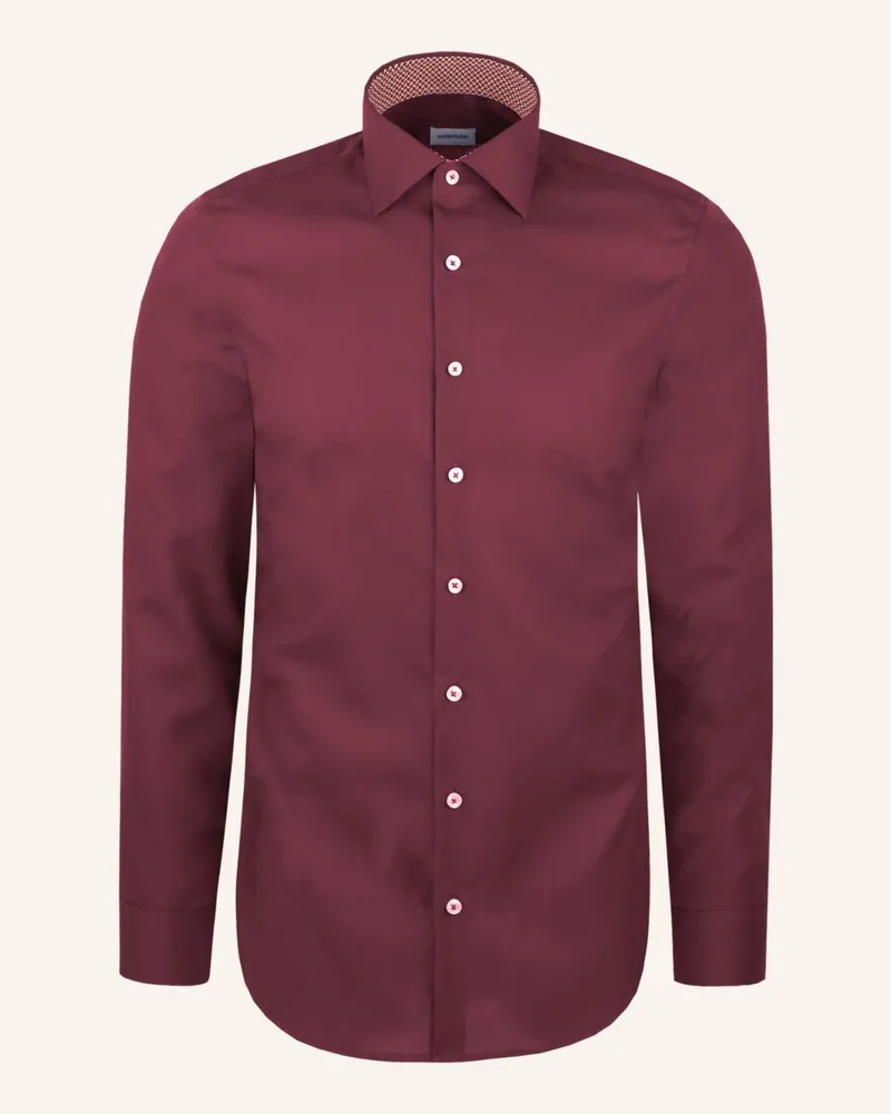 Seidensticker Business Hemd Slim Fit Rot
